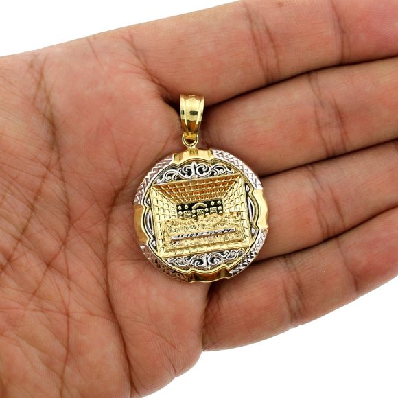 Real 10K Yellow Gold Large Last Supper Pendant - Picture 4 of 11